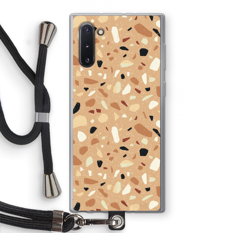 Terrazzo N°17: Samsung Galaxy Note 10 Transparant Hoesje met koord