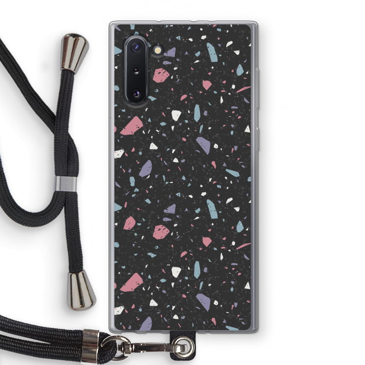 Terrazzo N°16: Samsung Galaxy Note 10 Transparant Hoesje met koord