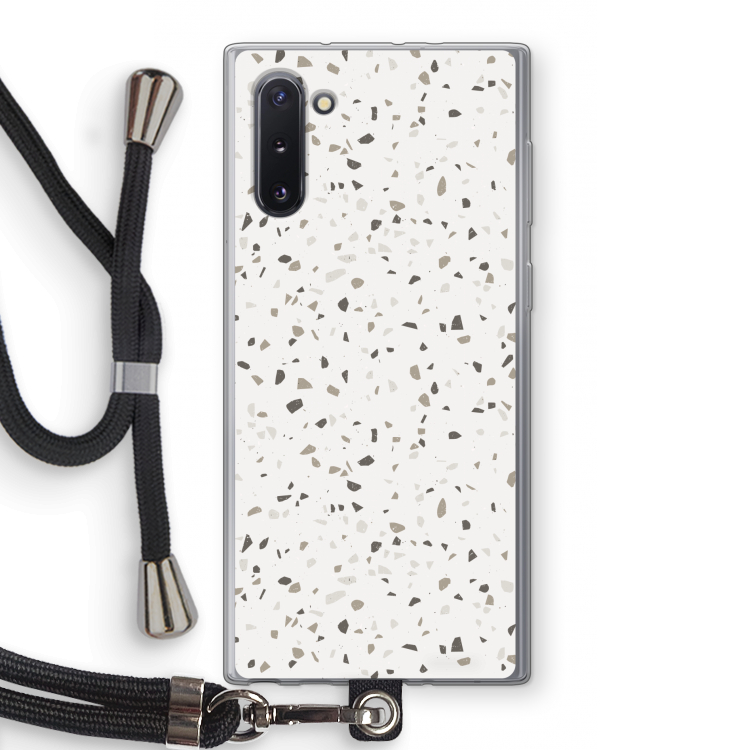 Terrazzo N°14: Samsung Galaxy Note 10 Transparant Hoesje met koord