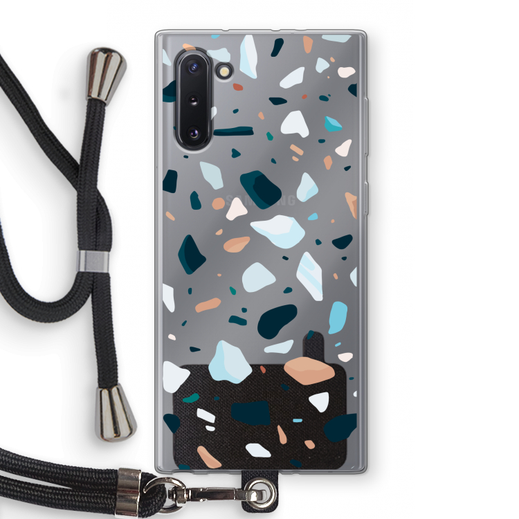 Terrazzo N°13: Samsung Galaxy Note 10 Transparant Hoesje met koord