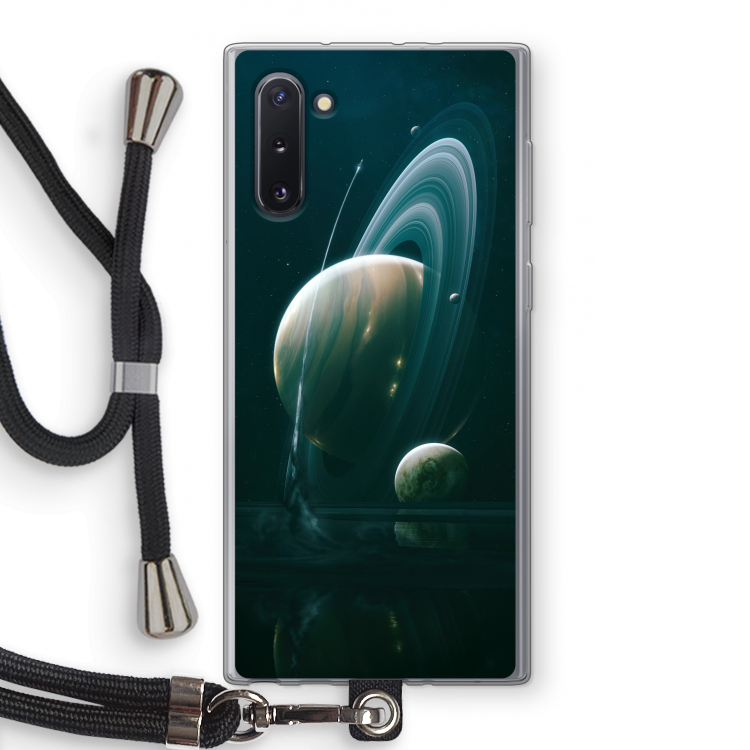 Mercurius: Samsung Galaxy Note 10 Transparant Hoesje met koord
