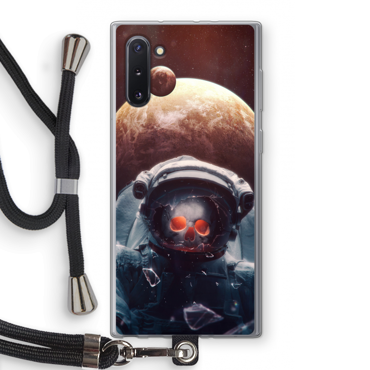 Voyager: Samsung Galaxy Note 10 Transparant Hoesje met koord