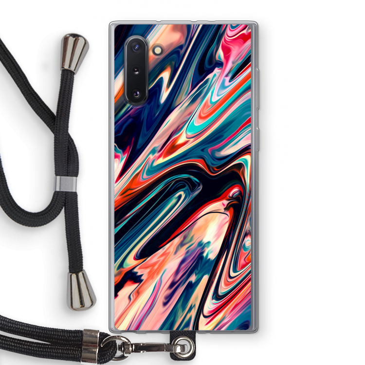 Quantum Being: Samsung Galaxy Note 10 Transparant Hoesje met koord