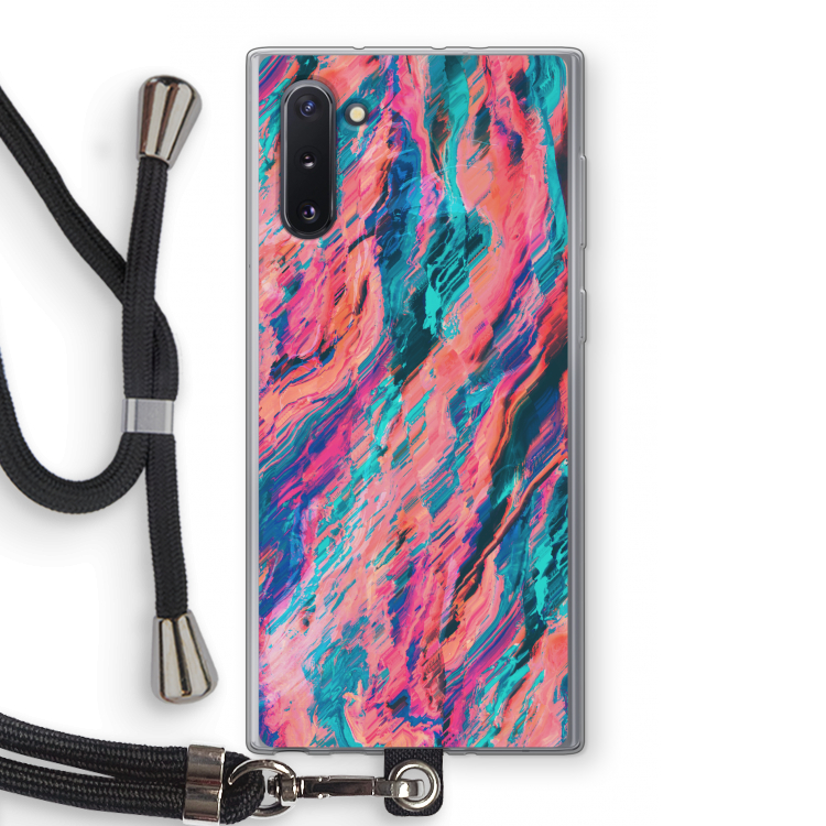 Electric Times: Samsung Galaxy Note 10 Transparant Hoesje met koord