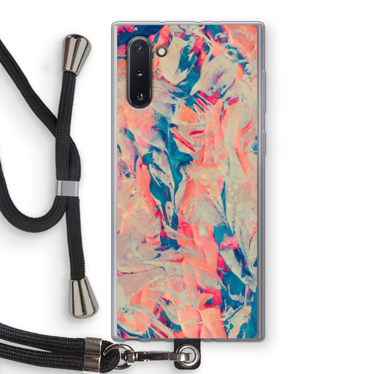 Alone: Samsung Galaxy Note 10 Transparant Hoesje met koord