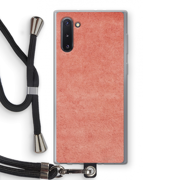 Marrakech Walls: Samsung Galaxy Note 10 Transparant Hoesje met koord