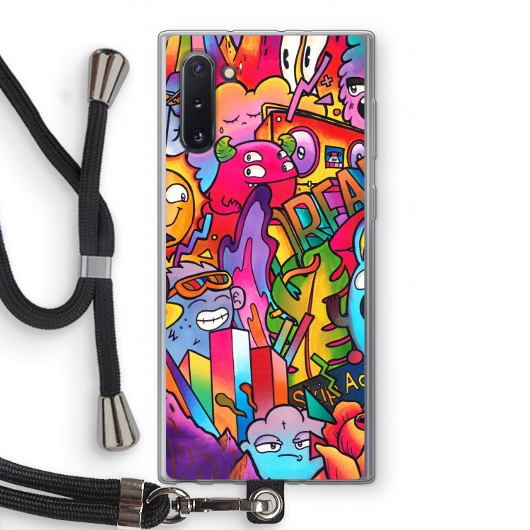 Dreams: Samsung Galaxy Note 10 Transparant Hoesje met koord