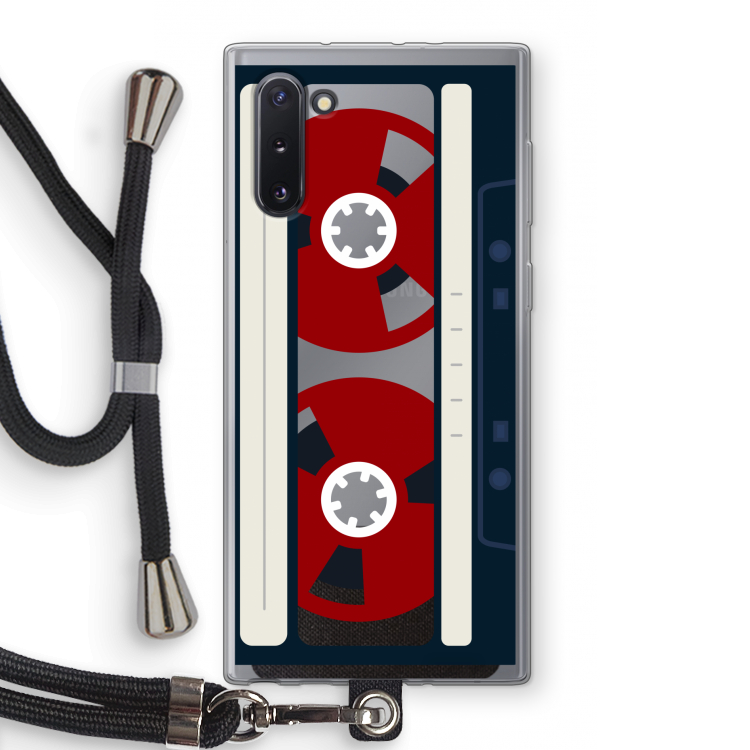 Here's your tape: Samsung Galaxy Note 10 Transparant Hoesje met koord