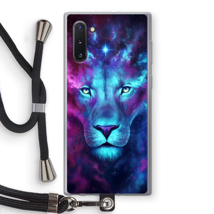 Firstborn: Samsung Galaxy Note 10 Transparant Hoesje met koord