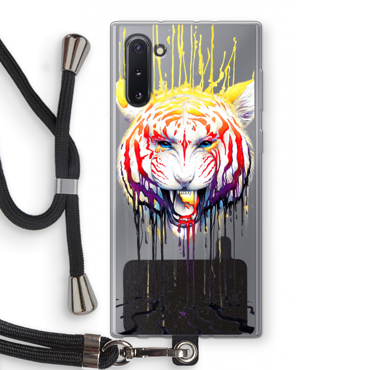 Fading: Samsung Galaxy Note 10 Transparant Hoesje met koord
