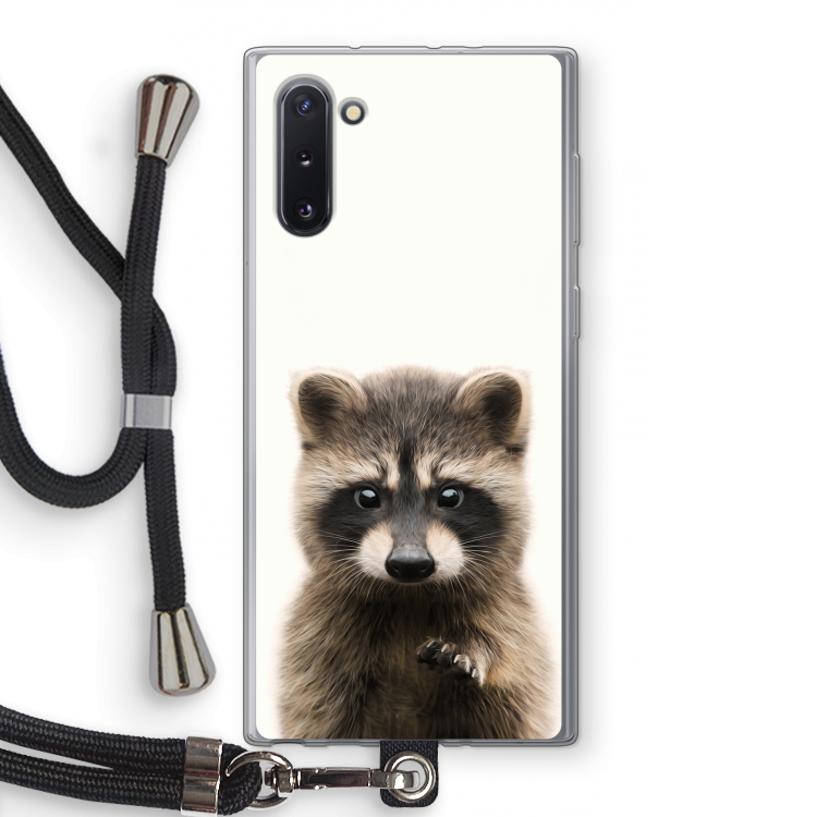 Rocco: Samsung Galaxy Note 10 Transparant Hoesje met koord