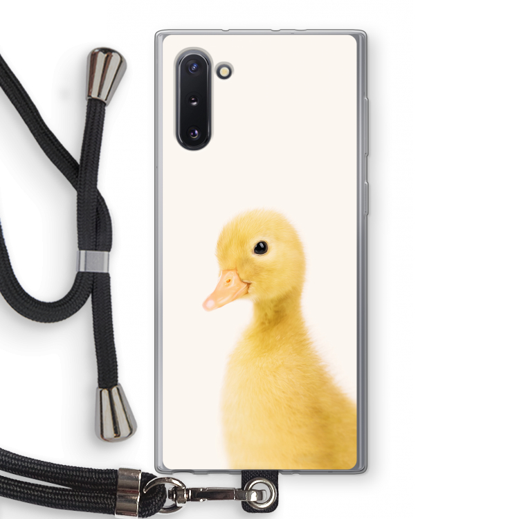 Duke: Samsung Galaxy Note 10 Transparant Hoesje met koord
