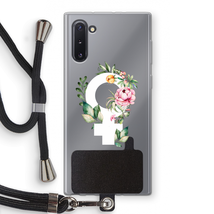 Venus: Samsung Galaxy Note 10 Transparant Hoesje met koord