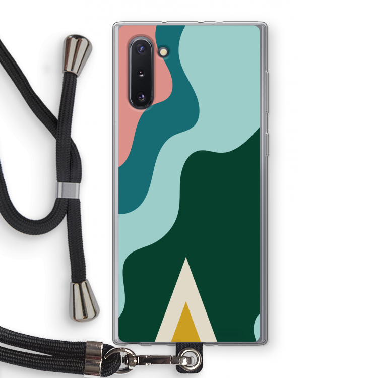 Noor B: Samsung Galaxy Note 10 Transparant Hoesje met koord