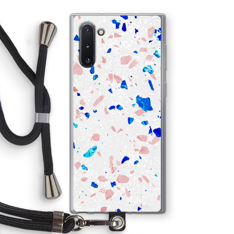 Terrazzo N°6: Samsung Galaxy Note 10 Transparant Hoesje met koord