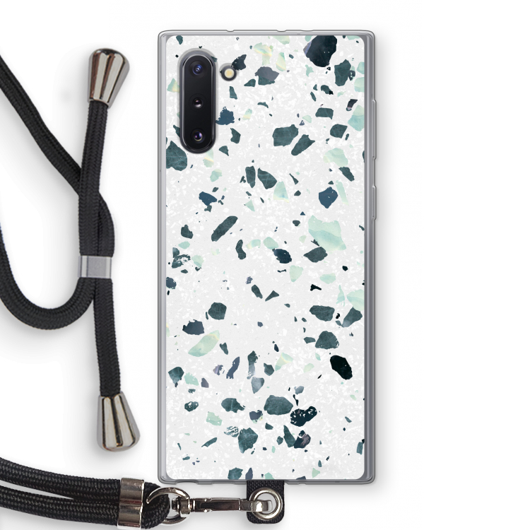 Terrazzo N°2: Samsung Galaxy Note 10 Transparant Hoesje met koord