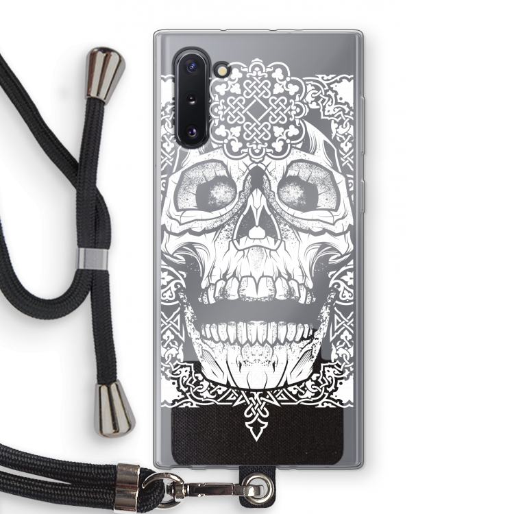 Seek & Destroy: Samsung Galaxy Note 10 Transparant Hoesje met koord