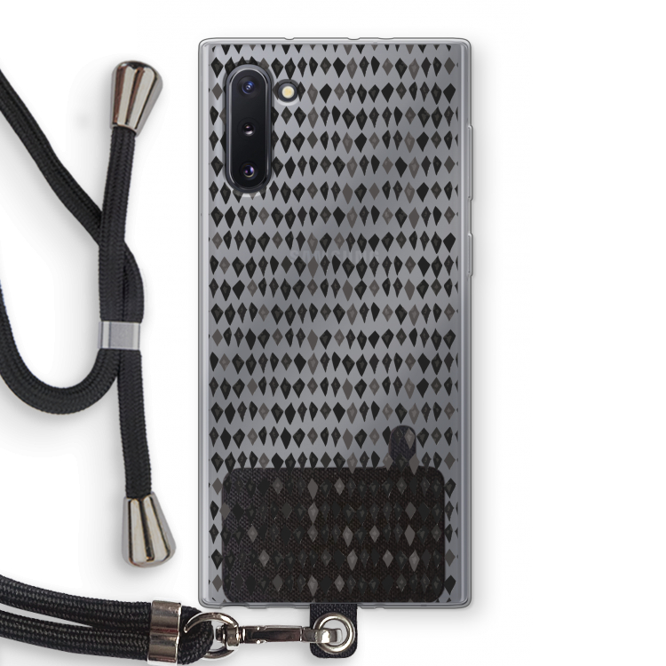 Crazy shapes: Samsung Galaxy Note 10 Transparant Hoesje met koord
