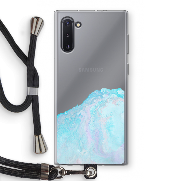 Fantasie pastel: Samsung Galaxy Note 10 Transparant Hoesje met koord