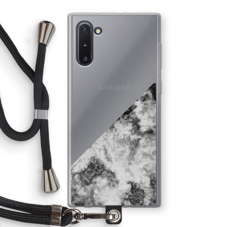 Onweer: Samsung Galaxy Note 10 Transparant Hoesje met koord
