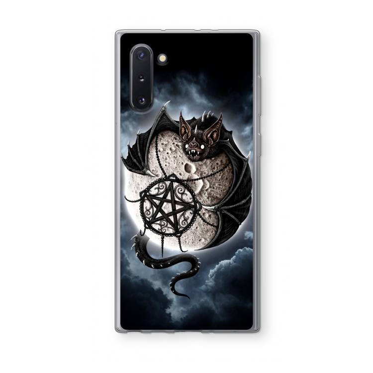 Volle maan: Samsung Galaxy Note 10 Transparant Hoesje
