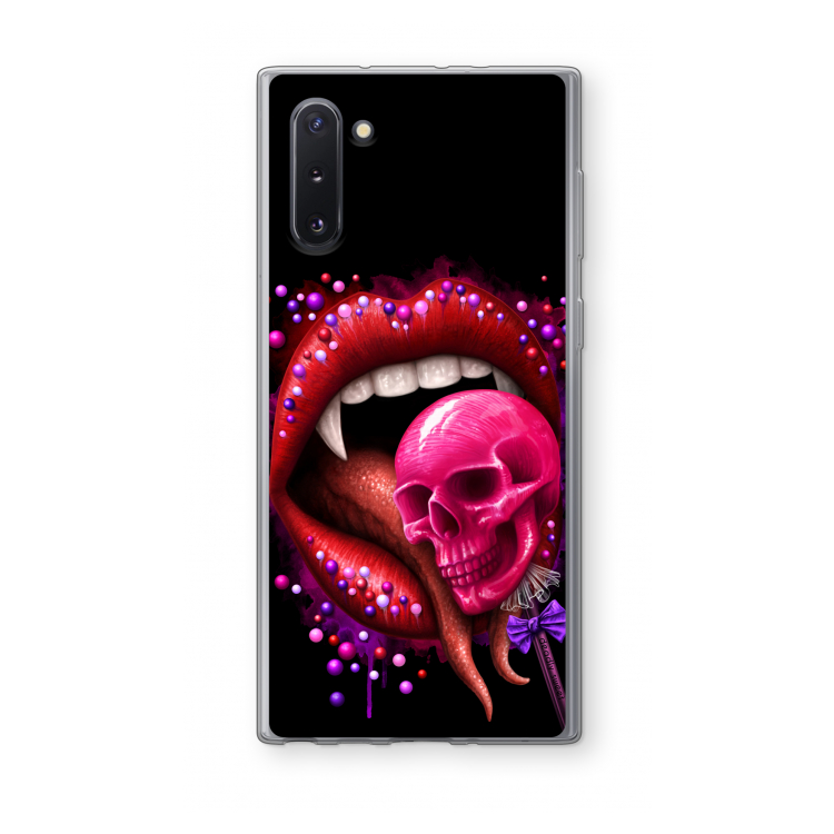Dodelijk zoet: Samsung Galaxy Note 10 Transparant Hoesje