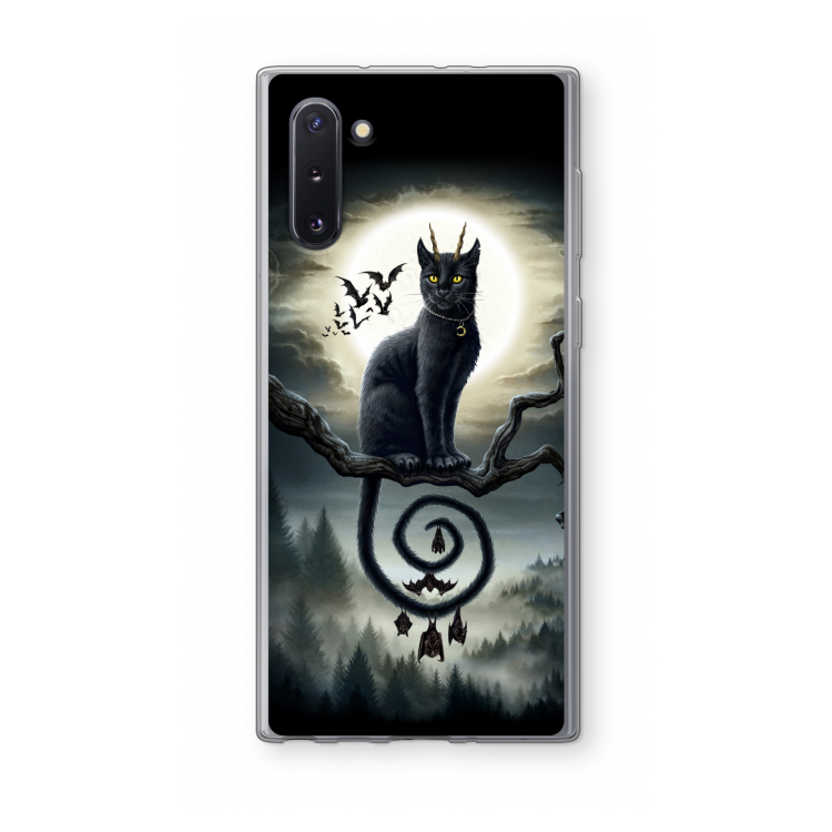 Moonlight Companions: Samsung Galaxy Note 10 Transparant Hoesje