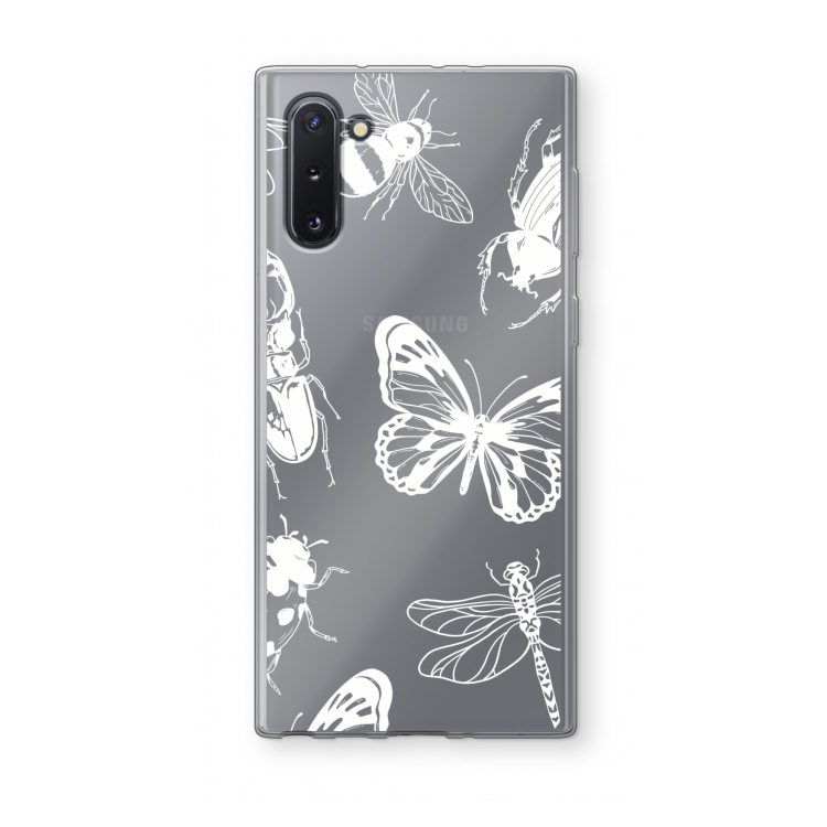 Tiny Bugs: Samsung Galaxy Note 10 Transparant Hoesje