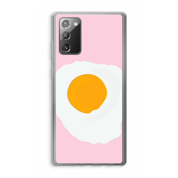 Sunny side up: Samsung Galaxy Note 20 / Note 20 5G Transparant Hoesje
