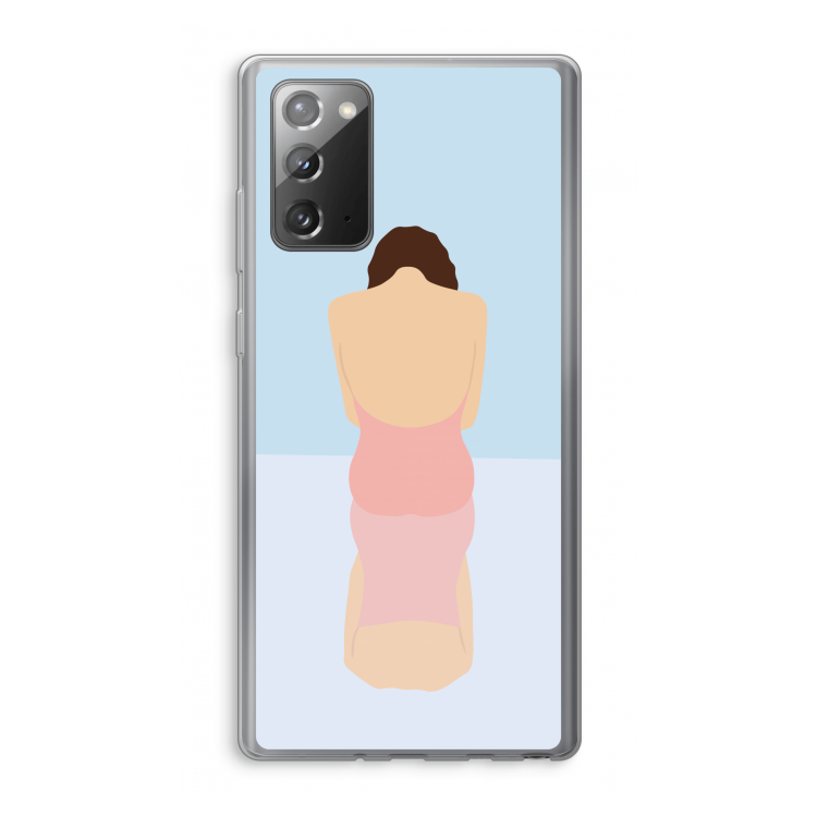Mirror: Samsung Galaxy Note 20 / Note 20 5G Transparant Hoesje