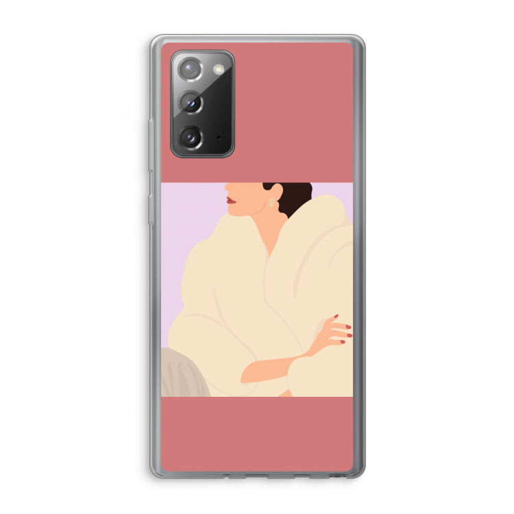 Cosy: Samsung Galaxy Note 20 / Note 20 5G Transparant Hoesje