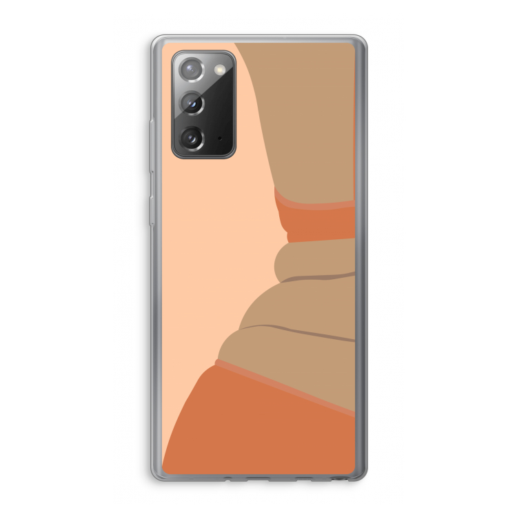 Bikini: Samsung Galaxy Note 20 / Note 20 5G Transparant Hoesje
