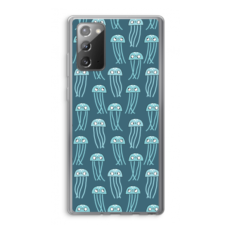 Kwallie: Samsung Galaxy Note 20 / Note 20 5G Transparant Hoesje