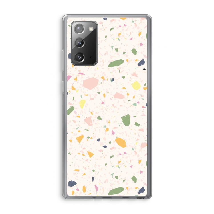 Terrazzo N°21: Samsung Galaxy Note 20 / Note 20 5G Transparant Hoesje