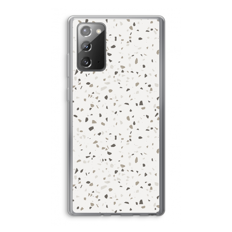 Terrazzo N°14: Samsung Galaxy Note 20 / Note 20 5G Transparant Hoesje