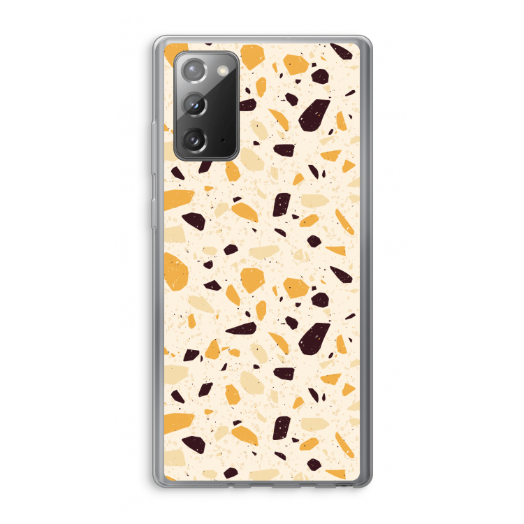 Terrazzo N°13: Samsung Galaxy Note 20 / Note 20 5G Transparant Hoesje