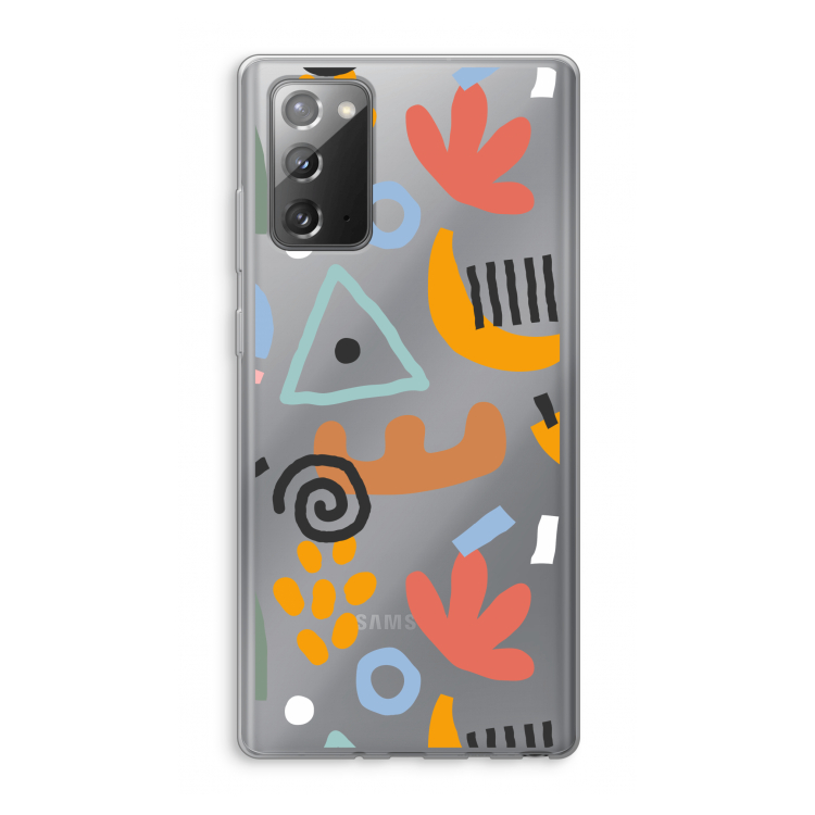 Abstract: Samsung Galaxy Note 20 / Note 20 5G Transparant Hoesje