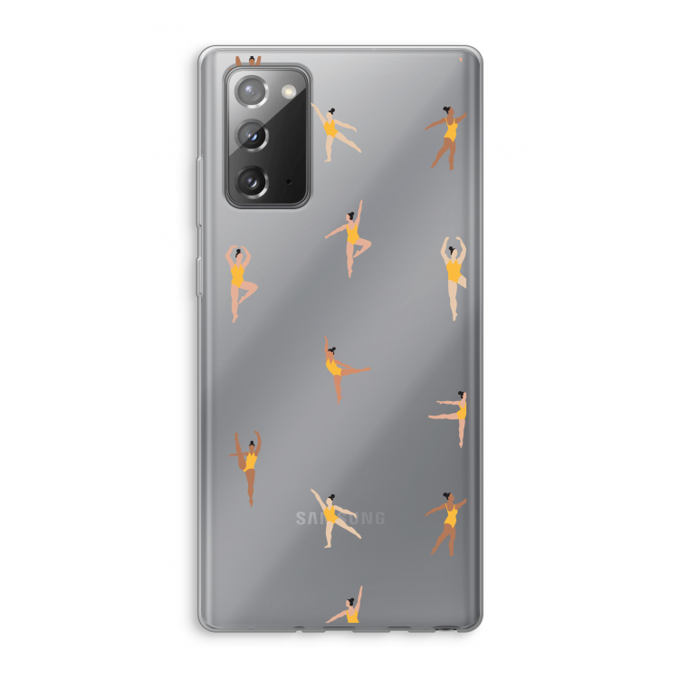 Dans #2: Samsung Galaxy Note 20 / Note 20 5G Transparant Hoesje