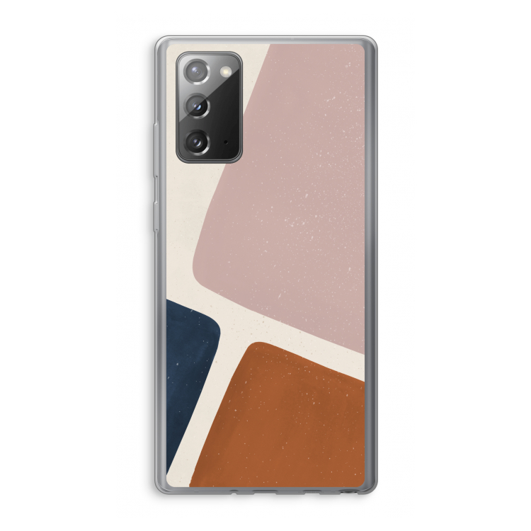 Geo #2: Samsung Galaxy Note 20 / Note 20 5G Transparant Hoesje