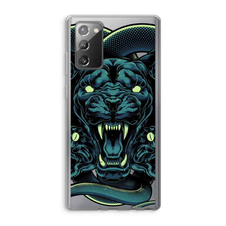 Cougar and Vipers: Samsung Galaxy Note 20 / Note 20 5G Transparant Hoesje