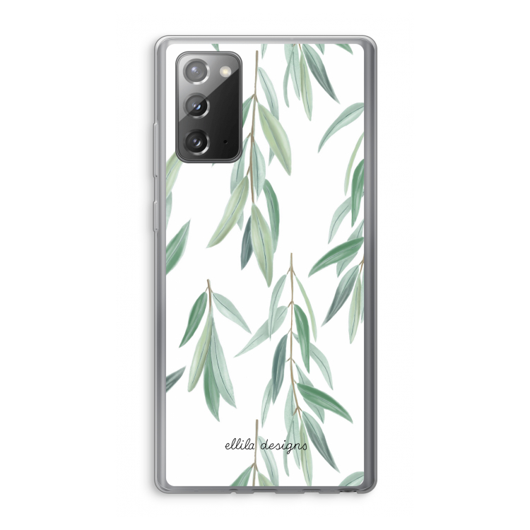 Branch up your life: Samsung Galaxy Note 20 / Note 20 5G Transparant Hoesje