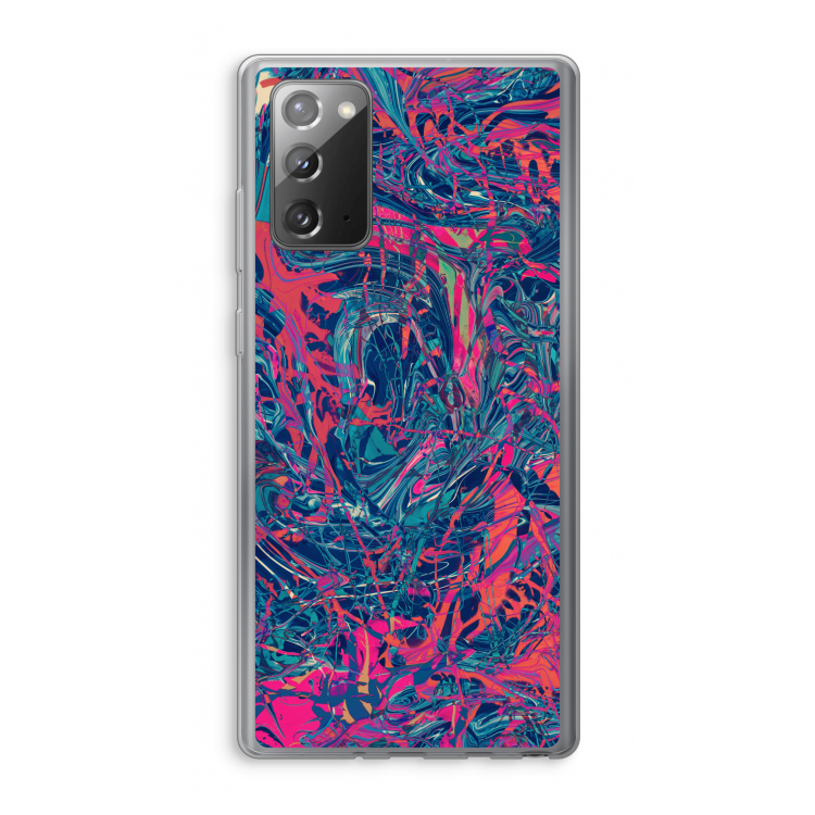 Sleeping Dreams: Samsung Galaxy Note 20 / Note 20 5G Transparant Hoesje