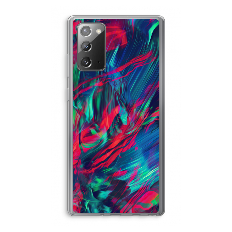 Pilgrims Of The Sea: Samsung Galaxy Note 20 / Note 20 5G Transparant Hoesje