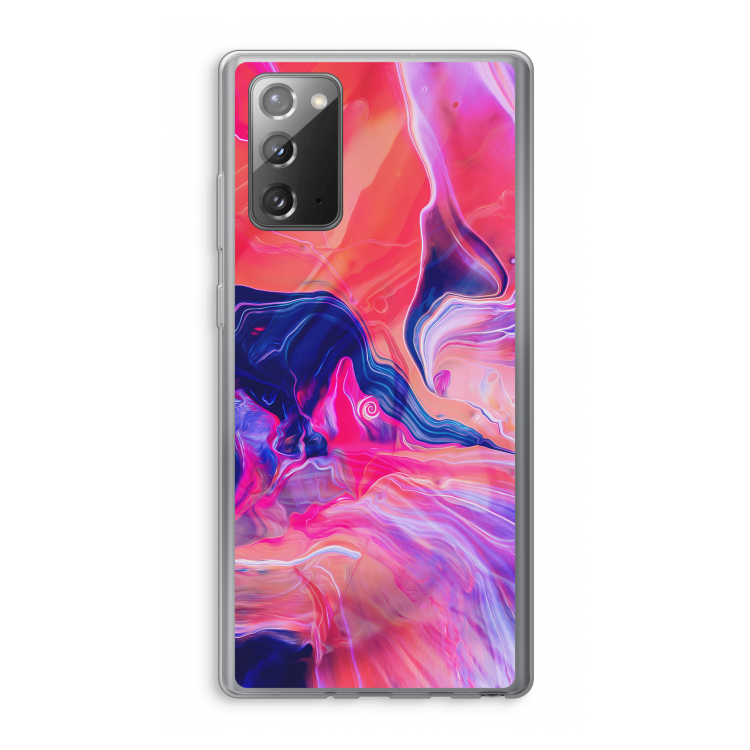 Earth And Ocean: Samsung Galaxy Note 20 / Note 20 5G Transparant Hoesje