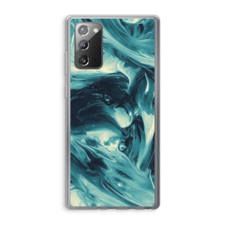 Dreaming About Whales: Samsung Galaxy Note 20 / Note 20 5G Transparant Hoesje