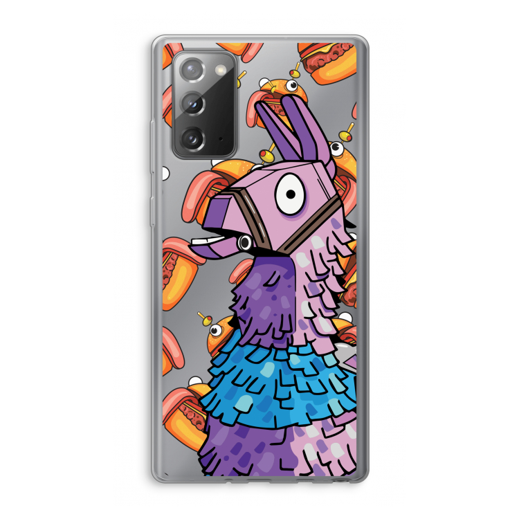 Loot Burger: Samsung Galaxy Note 20 / Note 20 5G Transparant Hoesje