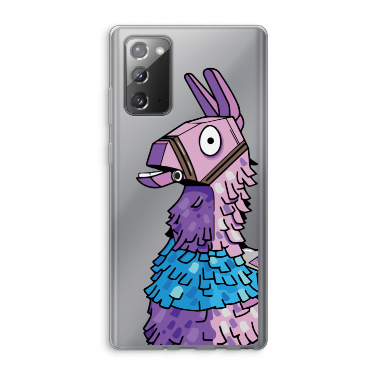 Lama: Samsung Galaxy Note 20 / Note 20 5G Transparant Hoesje