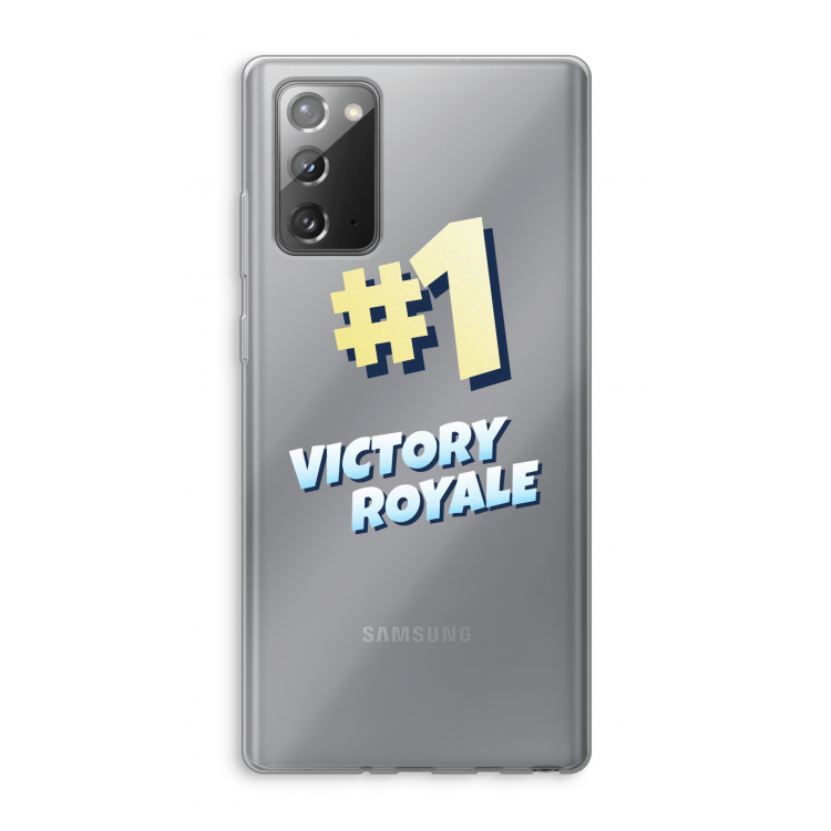 Victory Royale: Samsung Galaxy Note 20 / Note 20 5G Transparant Hoesje