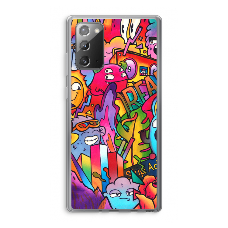 Dreams: Samsung Galaxy Note 20 / Note 20 5G Transparant Hoesje