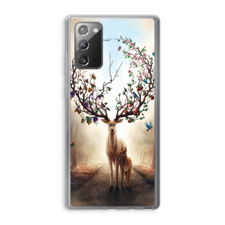 Seasons Change: Samsung Galaxy Note 20 / Note 20 5G Transparant Hoesje